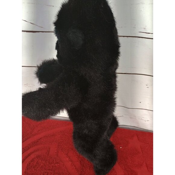 Vintage Country Critters Inc. 16" Black Gorilla Plush Puppet Stuffed Animal - Picture 3 of 7